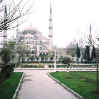 The Sultan Ahmed Mosque, Istanbul Turkey